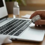 bezpieczne-czyszczenie-klawiatury-laptopa